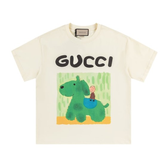 Gucci Early Spring Collection High-Weight Short-Sleeve